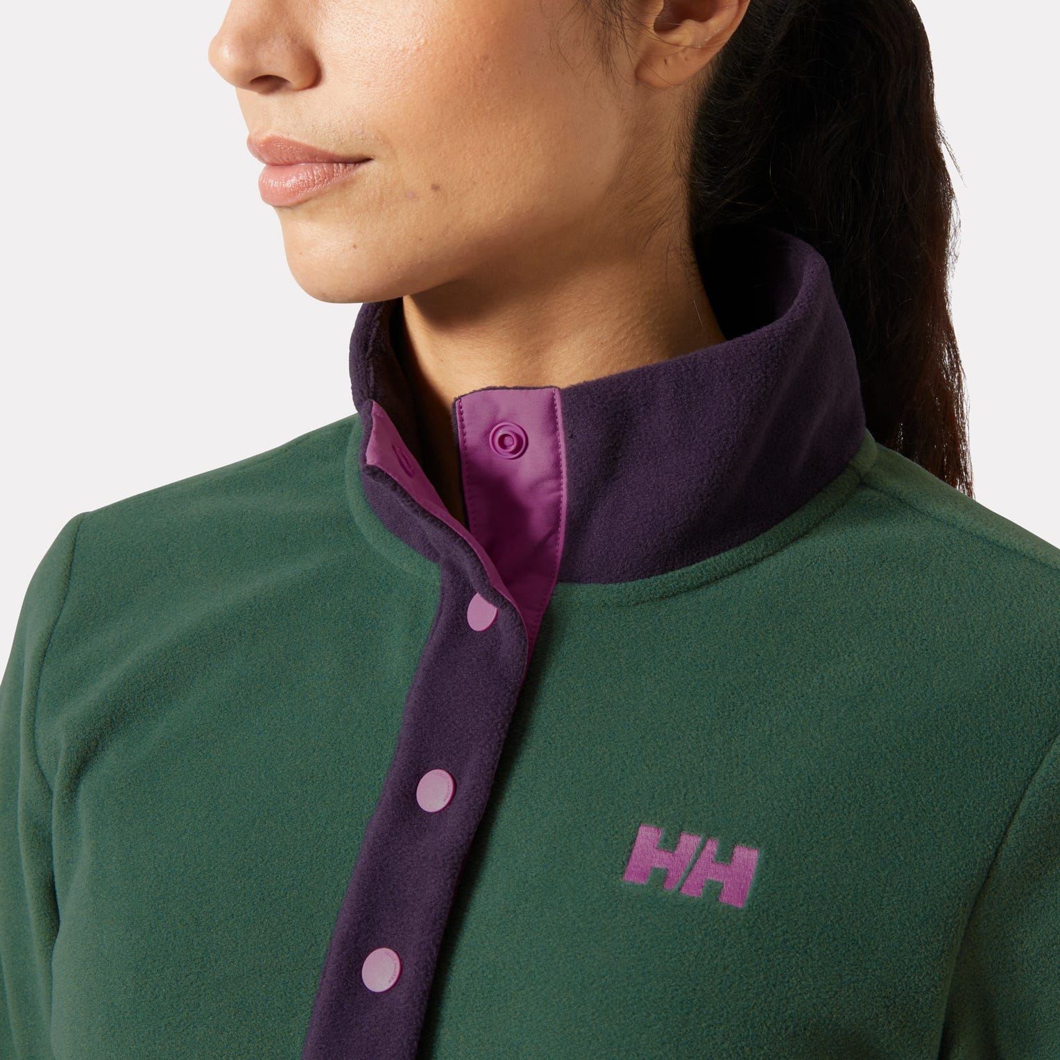 2 image of Women's Daybreaker Snap Pullover