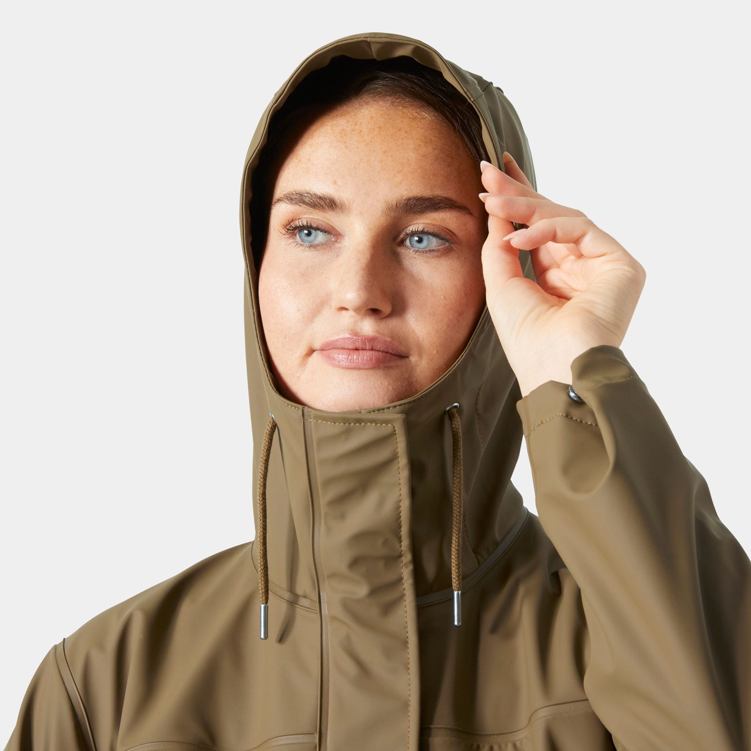 2 image of Women's Moss Raincoat